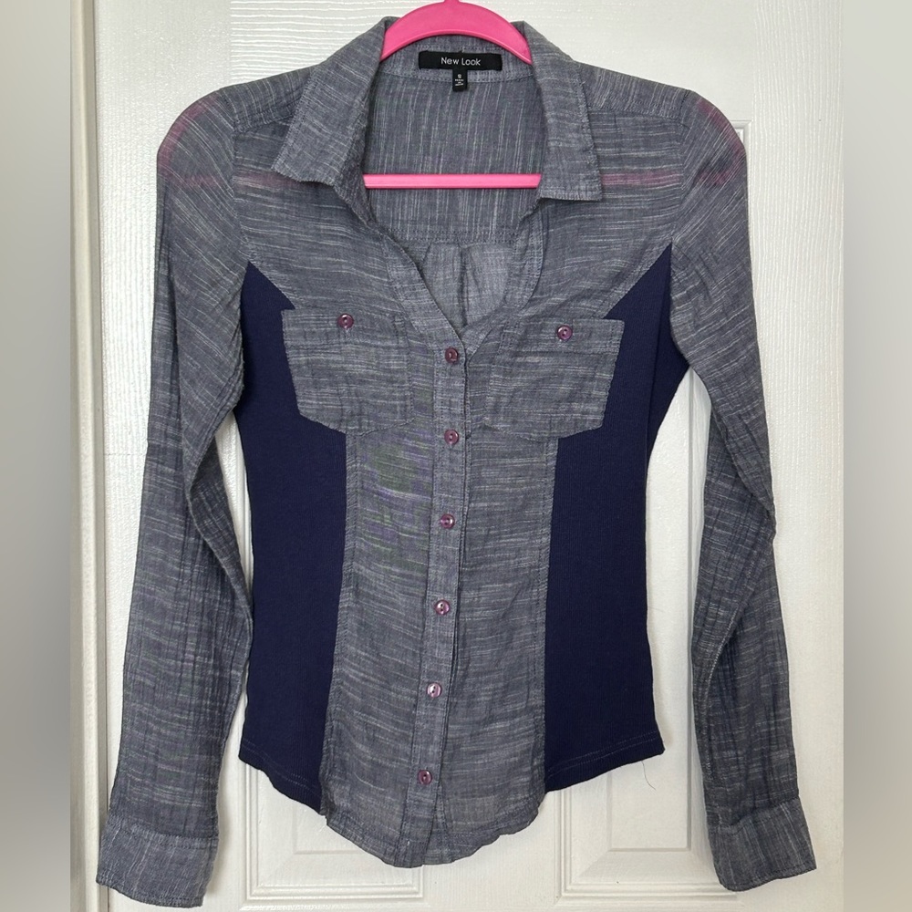 Long Sleeve Button Up | Size S